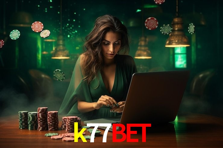 Interface do App k77bet